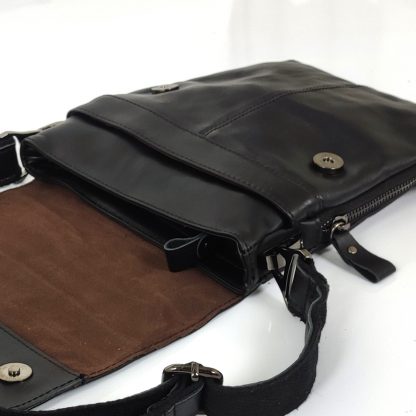 Функциональная сумка через плечо мужская кожаная Bexhill S-N2-8005A-2