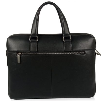 Классическая кожаная сумка для ноутбука Tiding Bag SM8-21007-1A