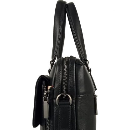 Классическая кожаная сумка для ноутбука Tiding Bag SM8-21007-1A