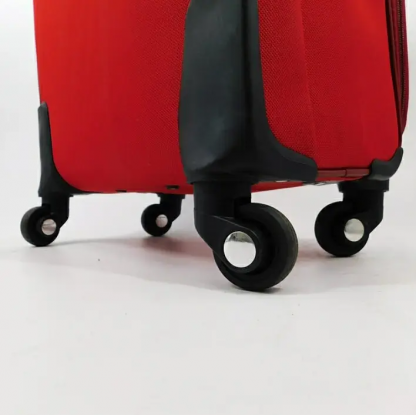 Тканевый чемодан 4 колеса 538/2/S-red нейлон красный