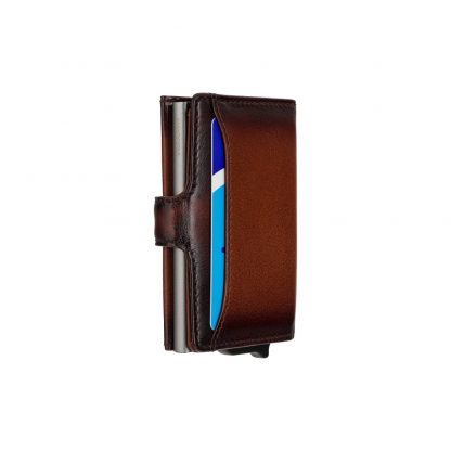 Кожаный мужской кошелек Visconti AT57 Noah c RFID (Burnish Tan)коричневый