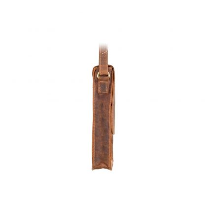 Сумка мужская Visconti S11 Skyler (Havanna Tan) коричневая, матовая кожа