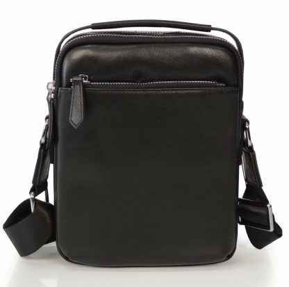 Мужская сумка на два отделения с ручкой Tiding Bag FL-SM8-1025A черная